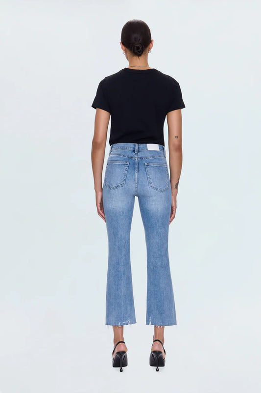 Pistola | Lennon High Rise Crop Flare Jeans