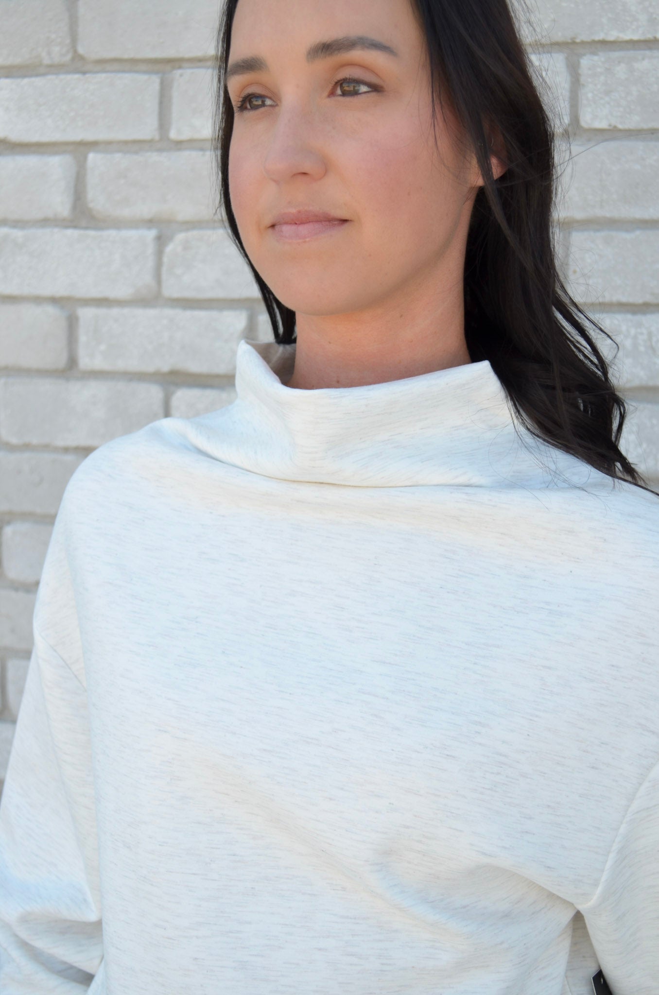 RD Style | Seana Soft Knit Funnel Neck Pullover