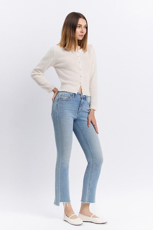 High Rise Crop Flare