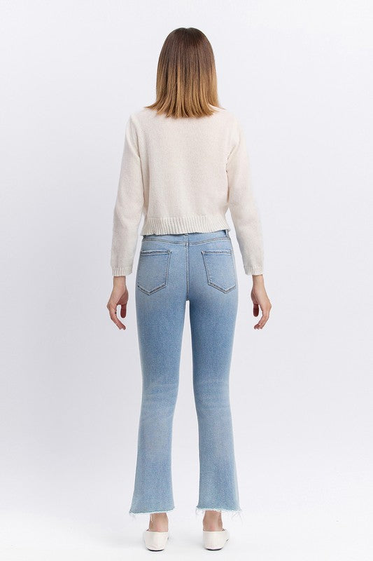 High Rise Crop Flare