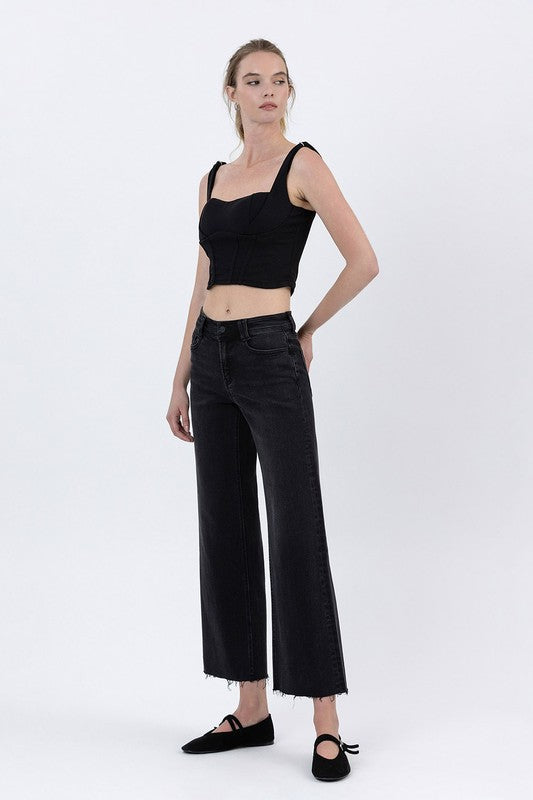 High Rise Ankle Wide