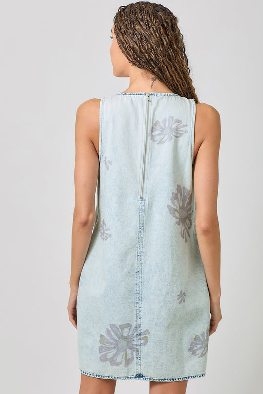 Dreamy Daisies Denim Dress