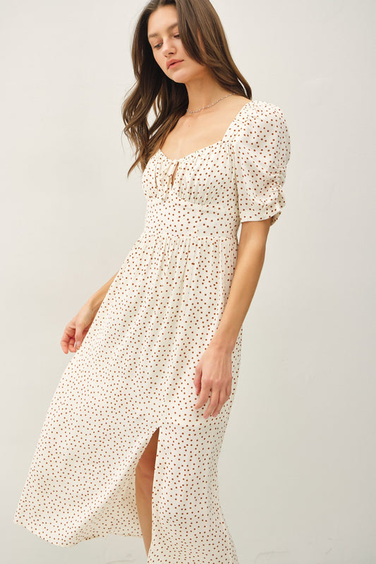 The Sunday Stroll Polka Dot Maxi