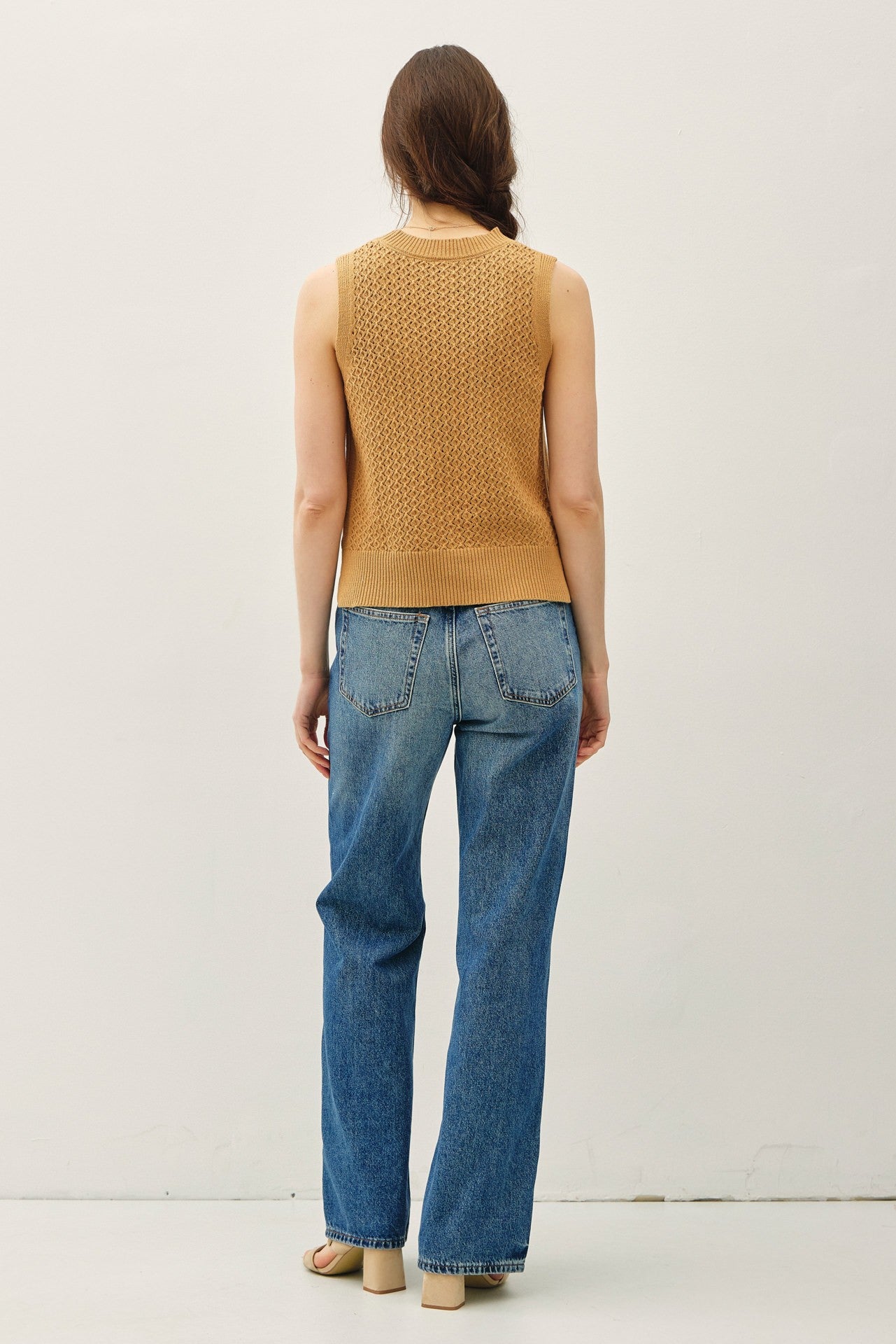 The Knit & Neutral Crochet Texture Tank