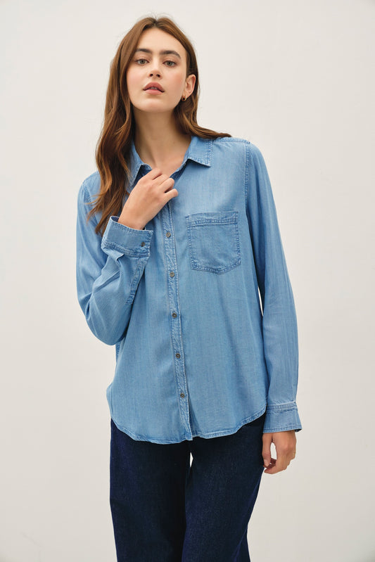 Tencel Button Up Shirt
