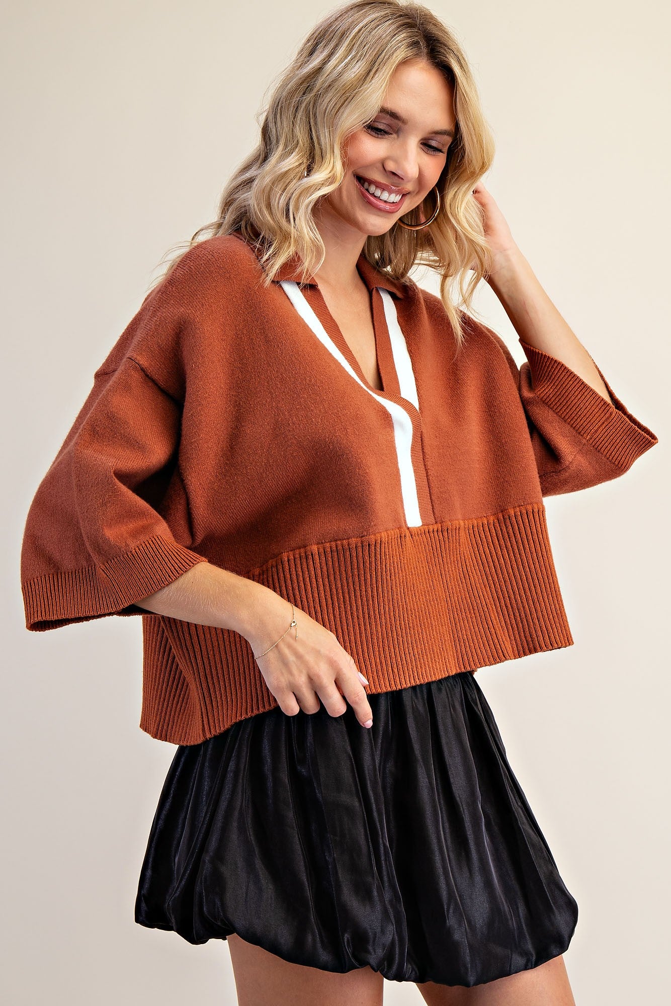 Honor Roll Knit Top