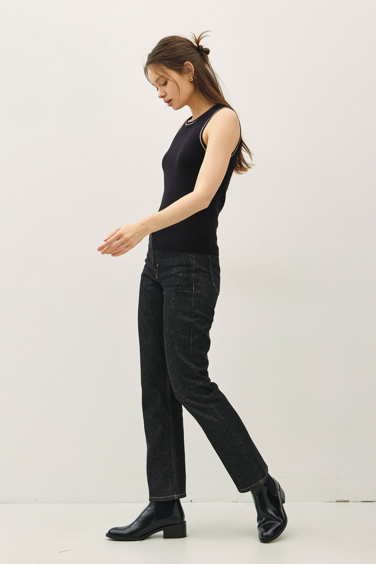 Onyx Edge Sweater Tank