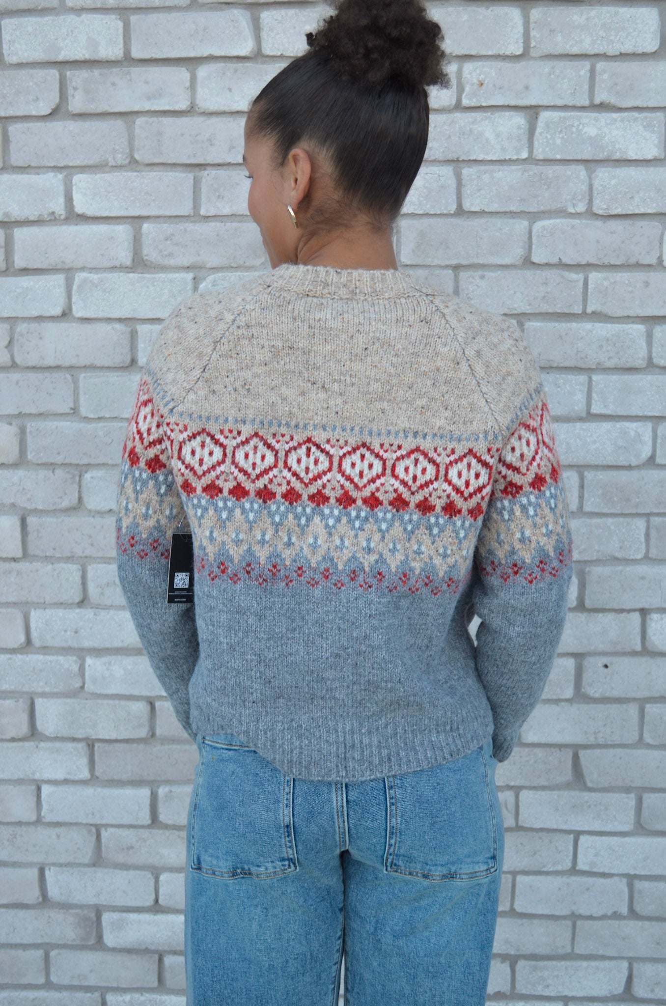 RD Style Themis Long Raglan Sleeve Crew Neck