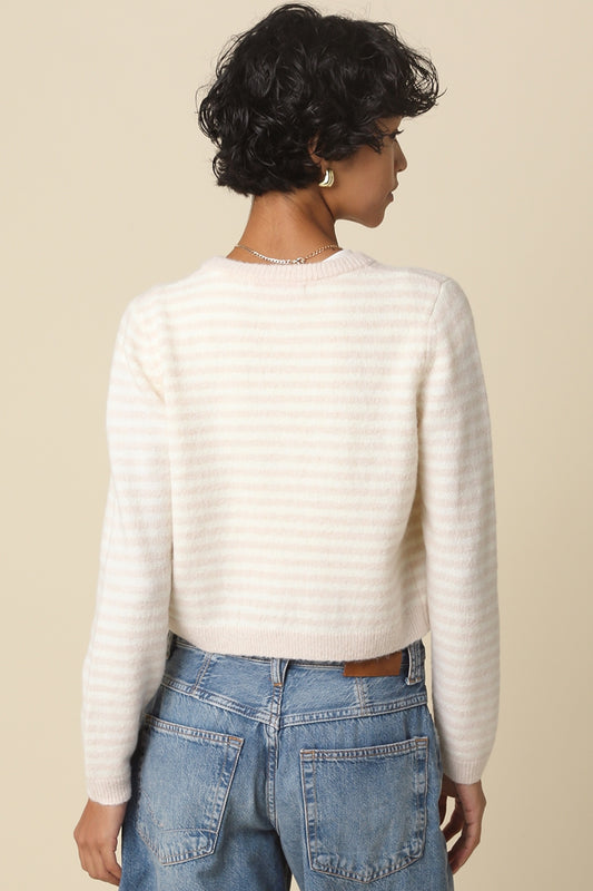 Deja Cropped Knit Cardigan