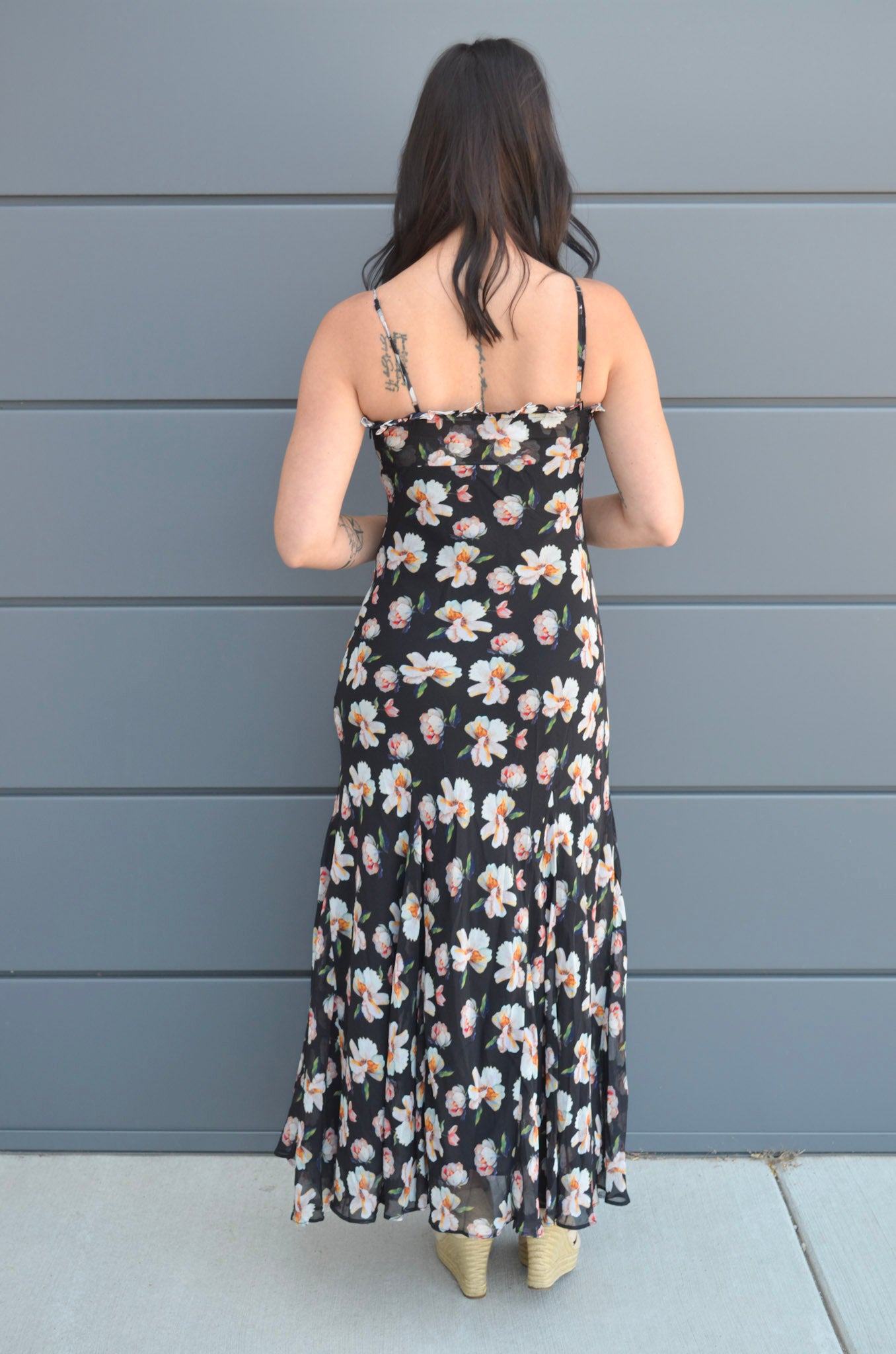 Astr | Maeryn Sweetheart Ruffle Maxi Dress