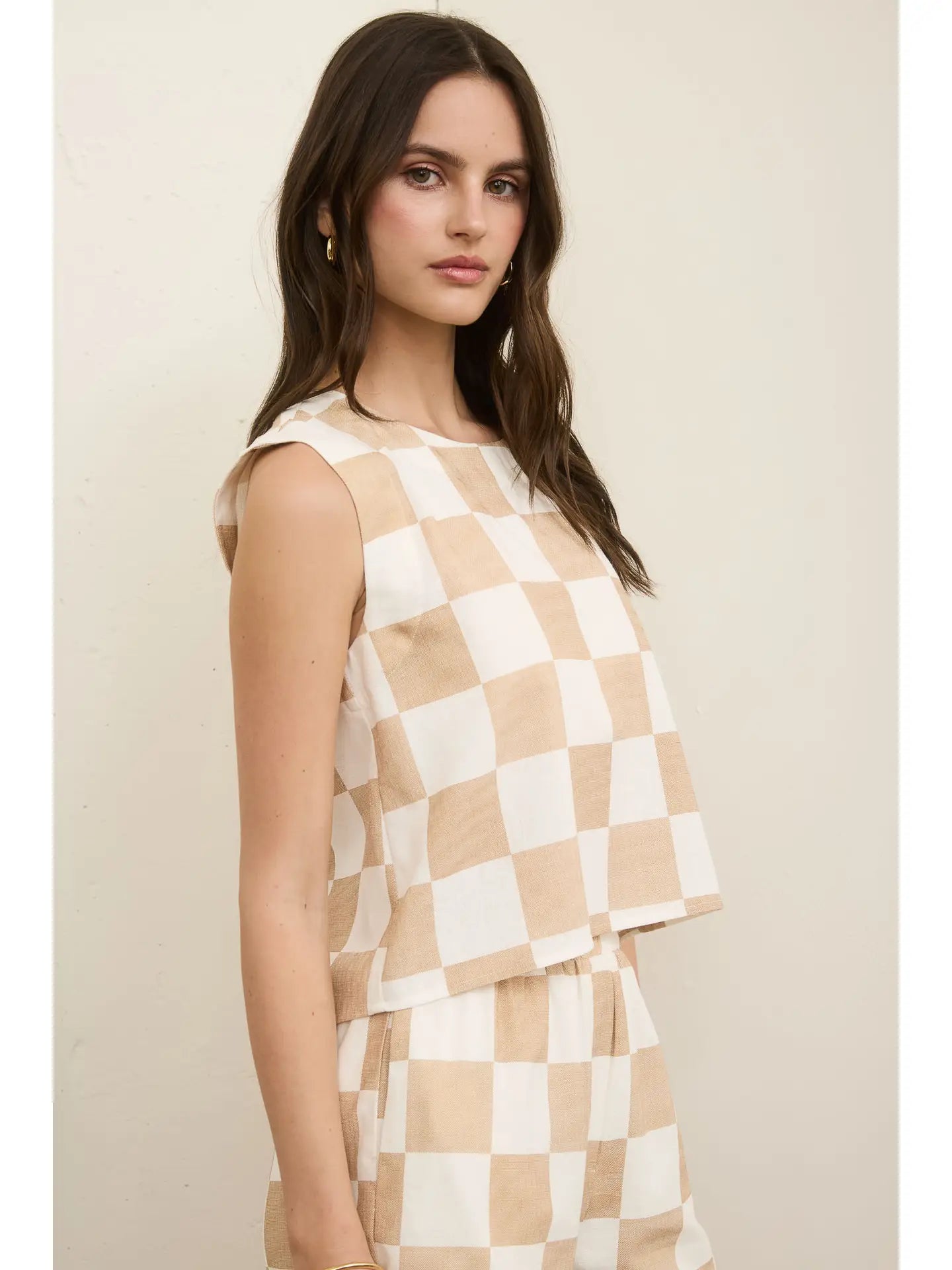 Picnic Perfect Checkered Tank