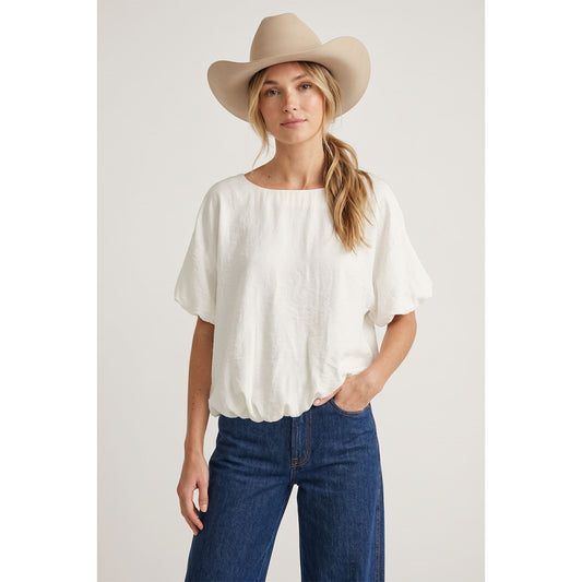 Prairie Breeze Bubble Blouse