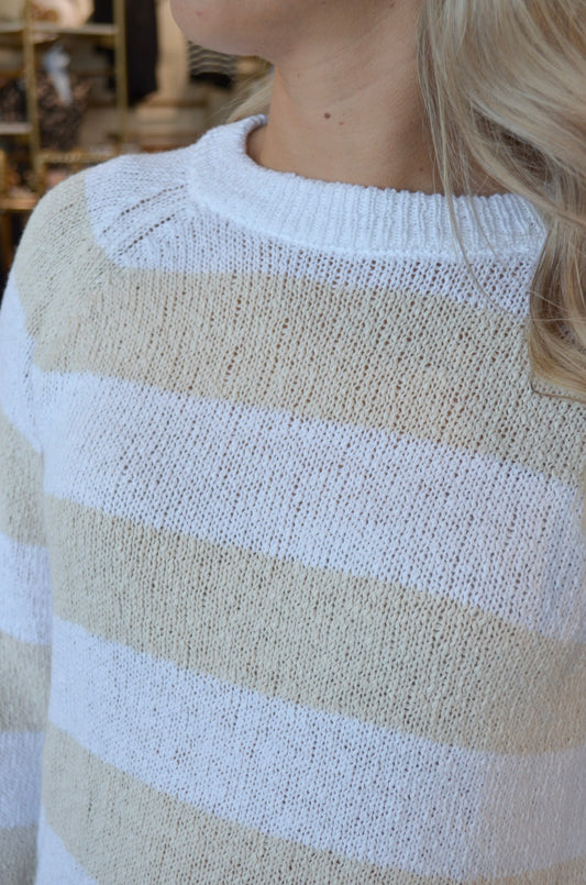 Sanctuary | Textured Raglan Crew