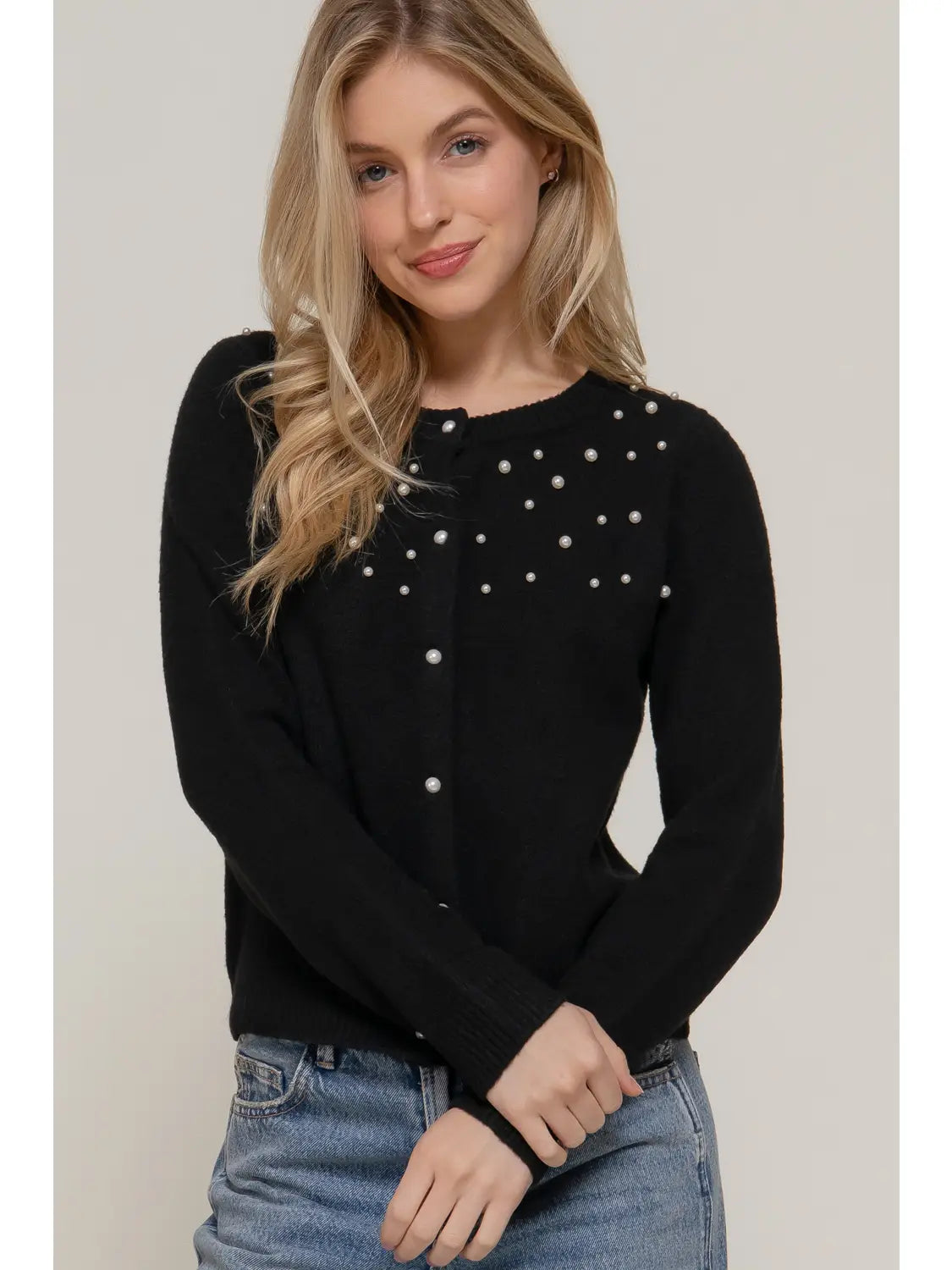 The Heirloom Cardigan in Black