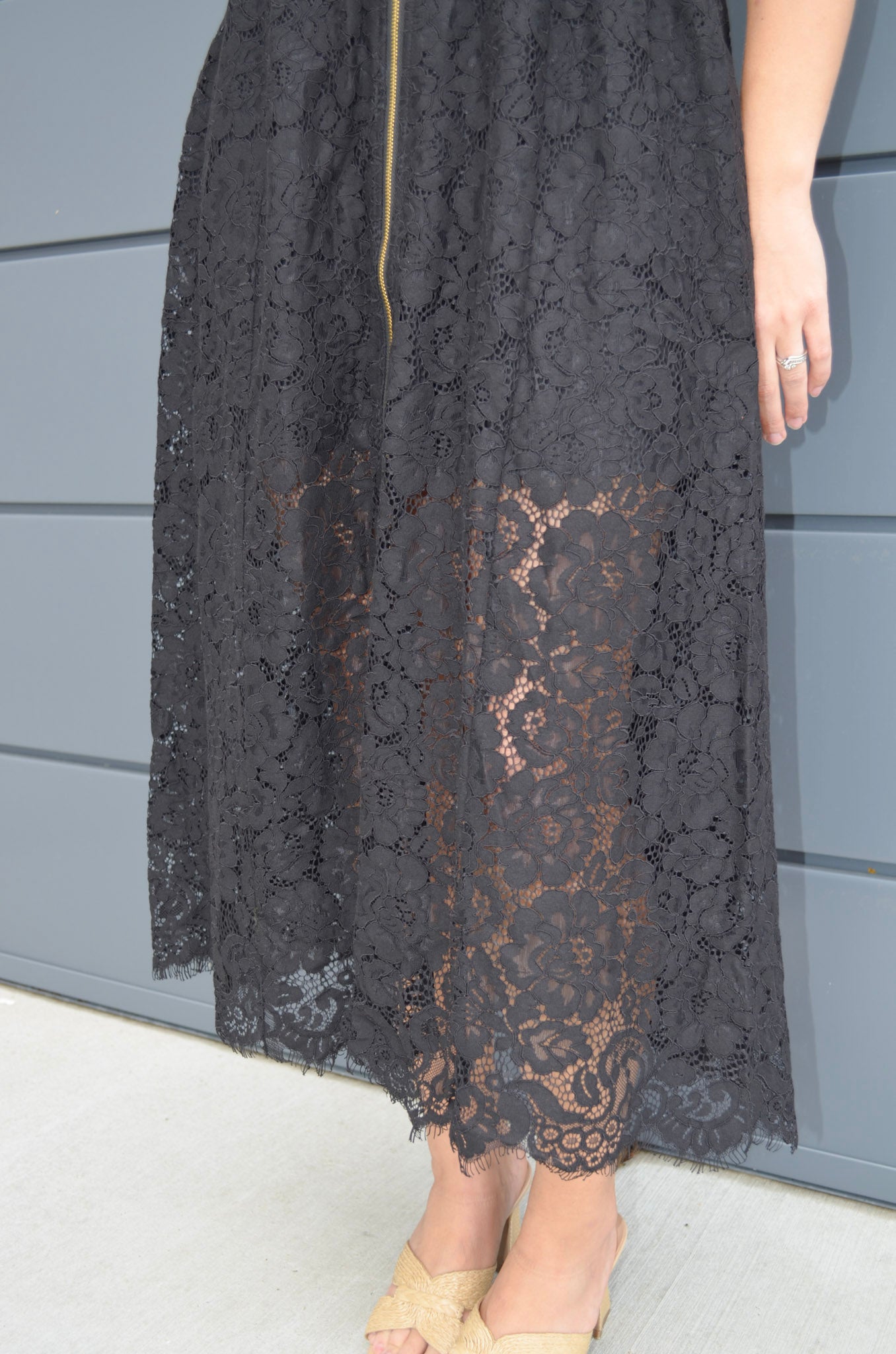 The Lace Affair Sleeveless Dress