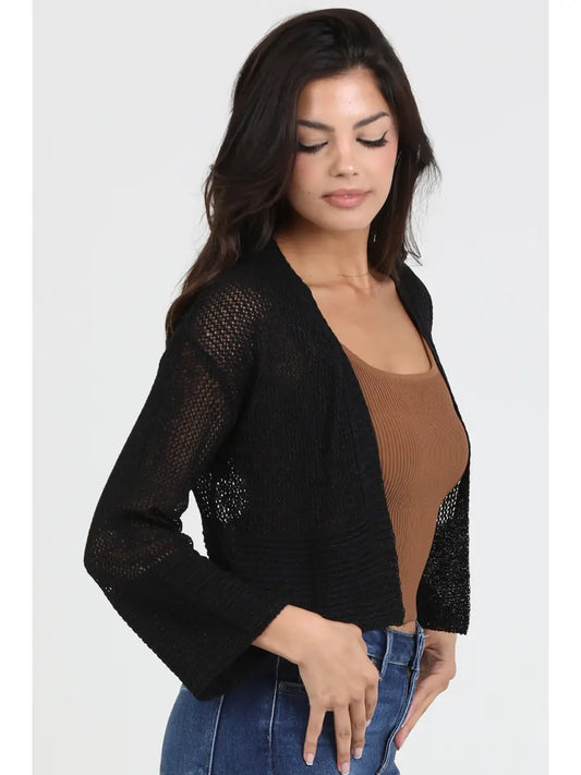 The Breezy Knit Shrug