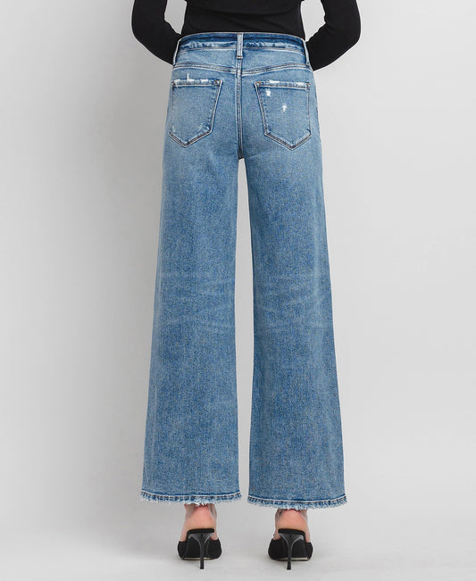 The Signature Wide Leg Jeans
