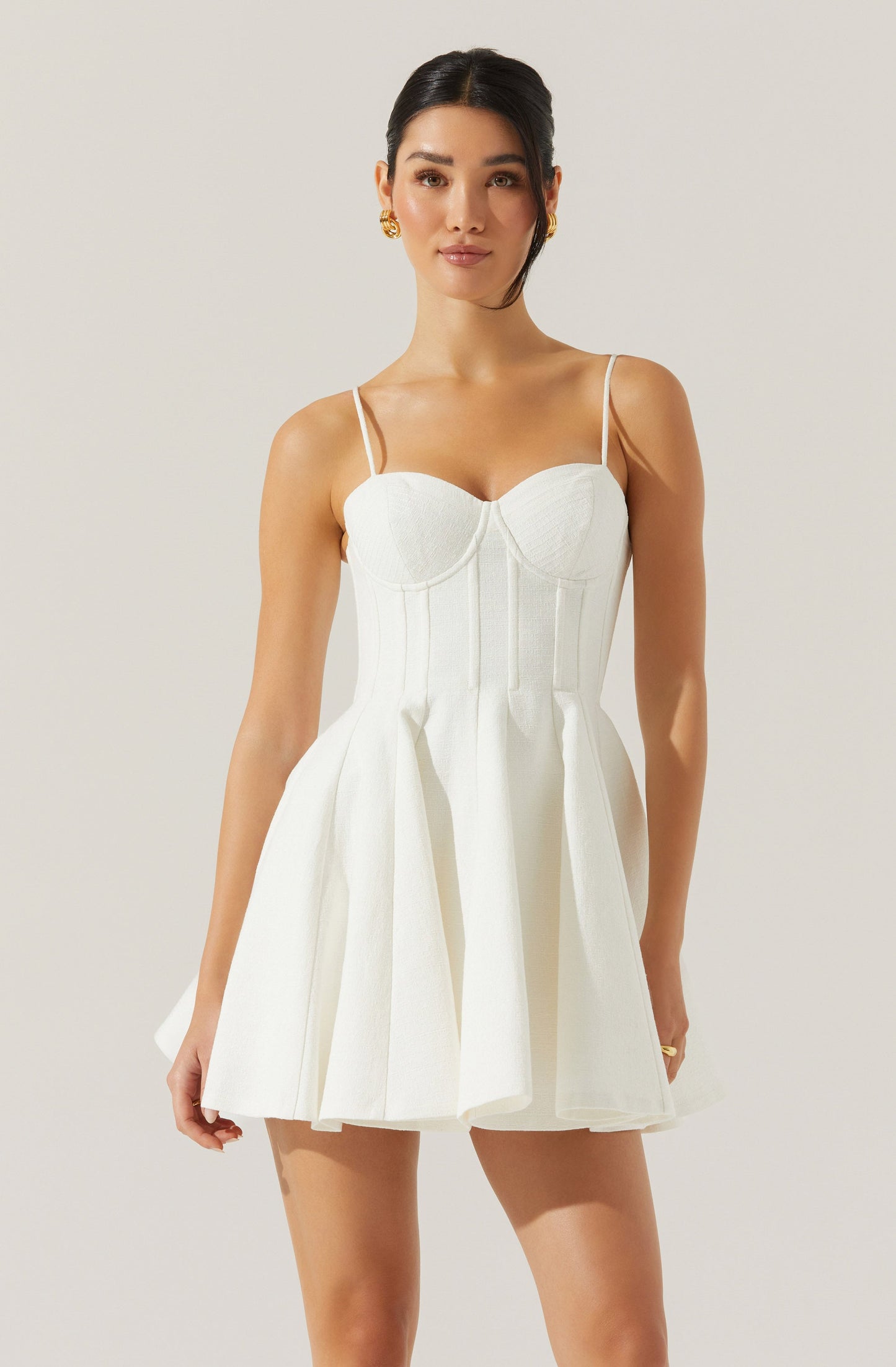 ASTR The Label | Fenna Textured Corset Mini Dress