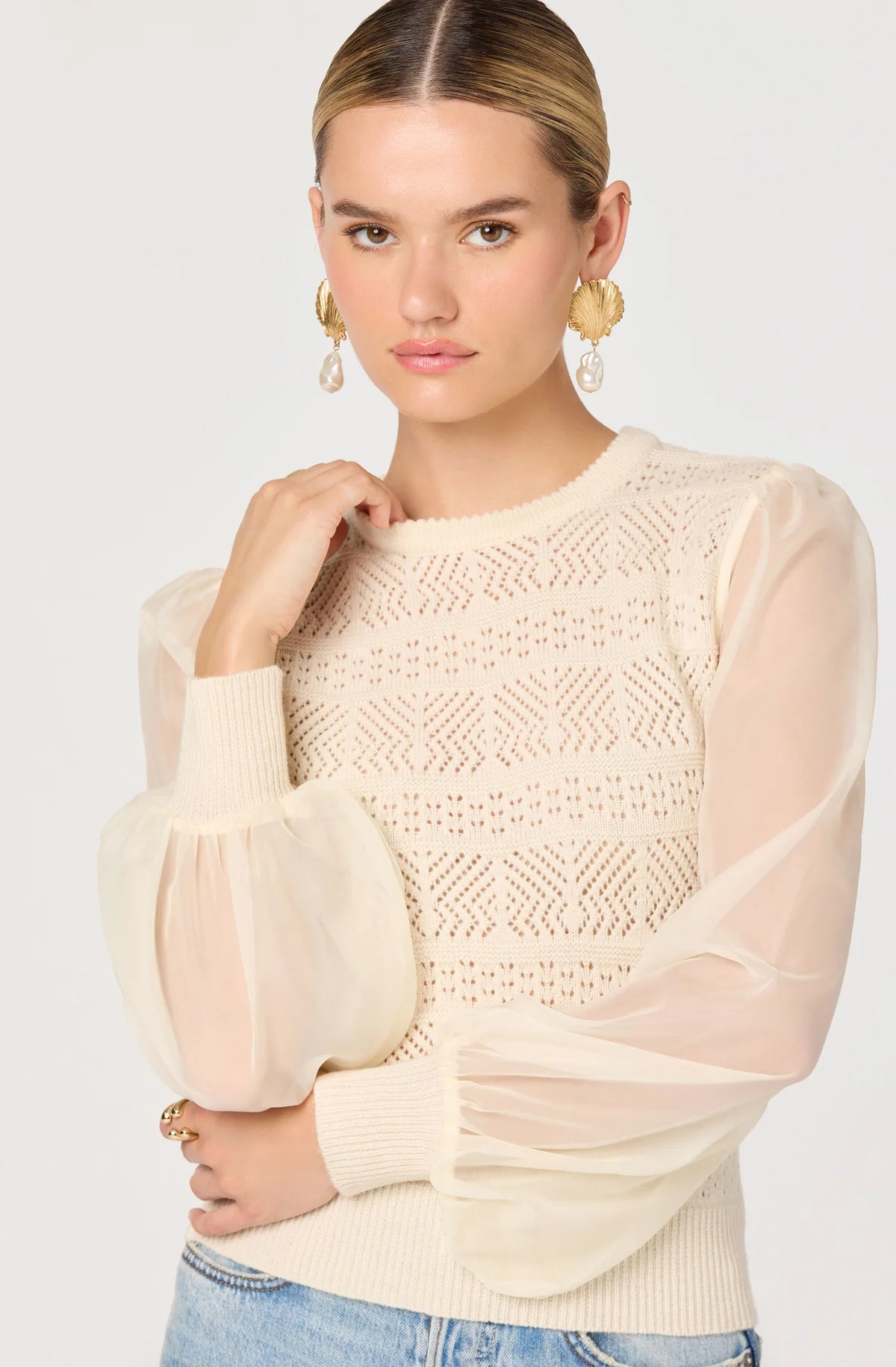 ASTR The Label Ann Sweater Top