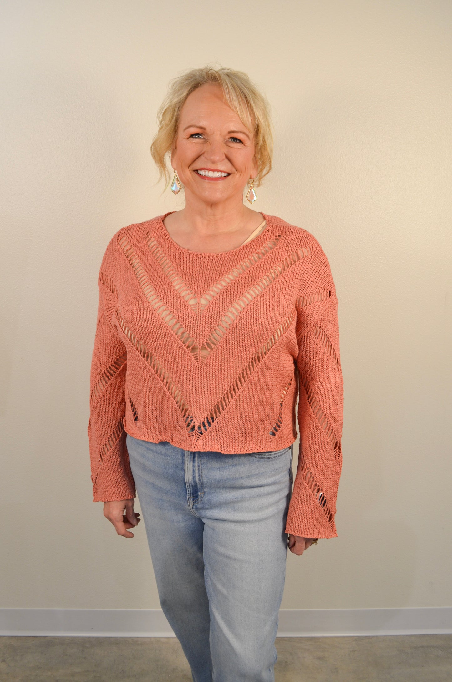 Elan | The Ivy Cutout Sweater
