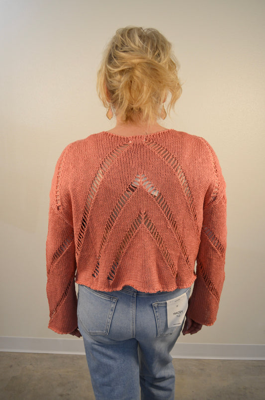 Elan | The Ivy Cutout Sweater