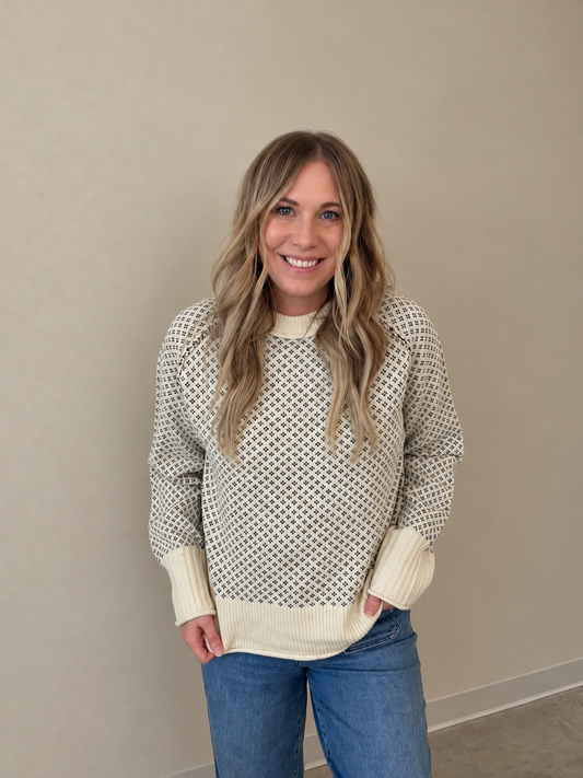 Snowfall in Vermont Sweater