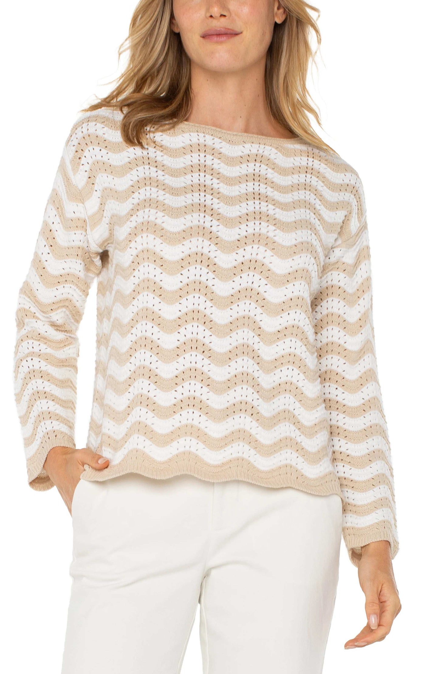 Liverpool | Boat Neck Sweater