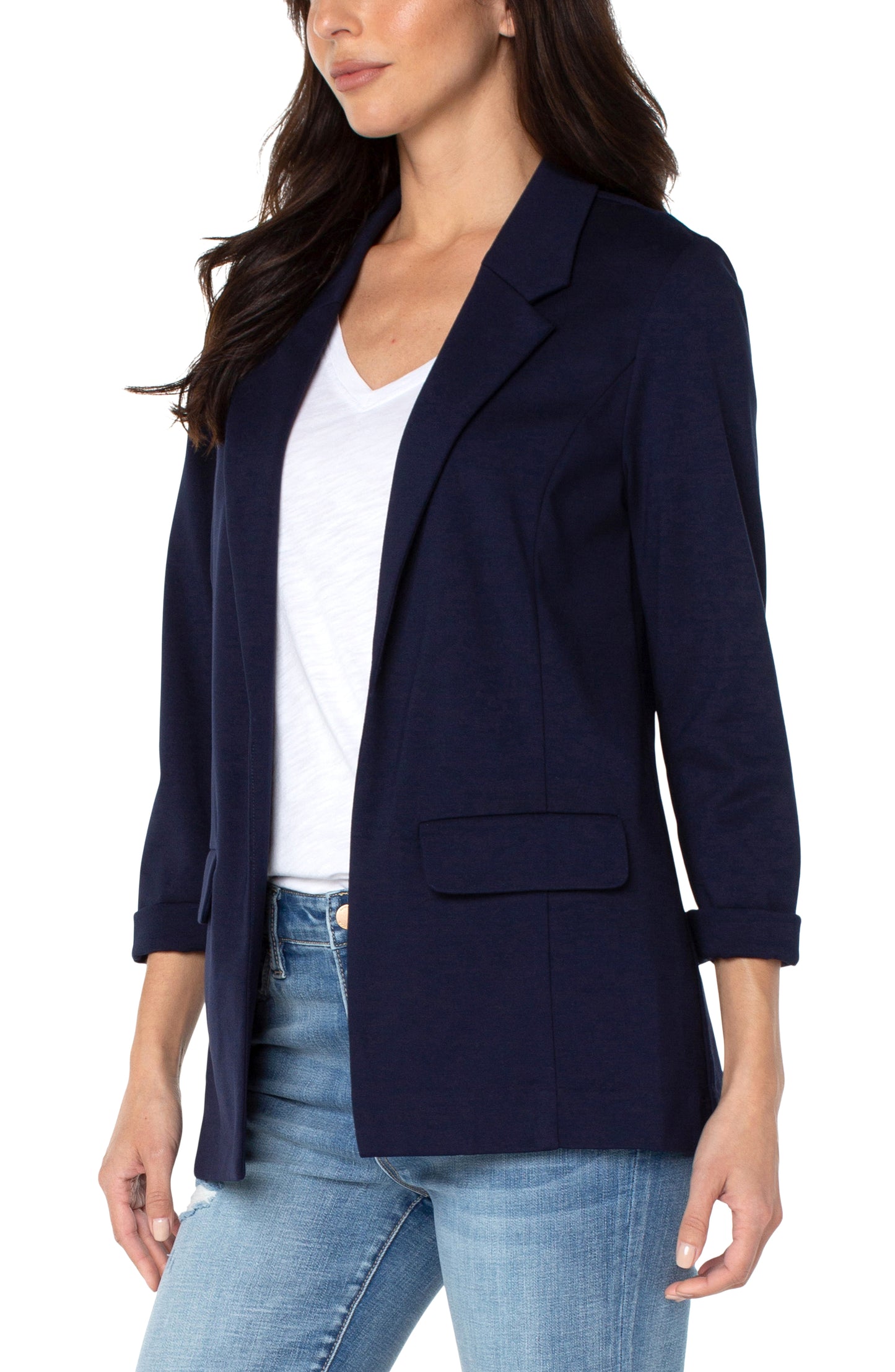 Liverpool Navy Boyfriend Blazer