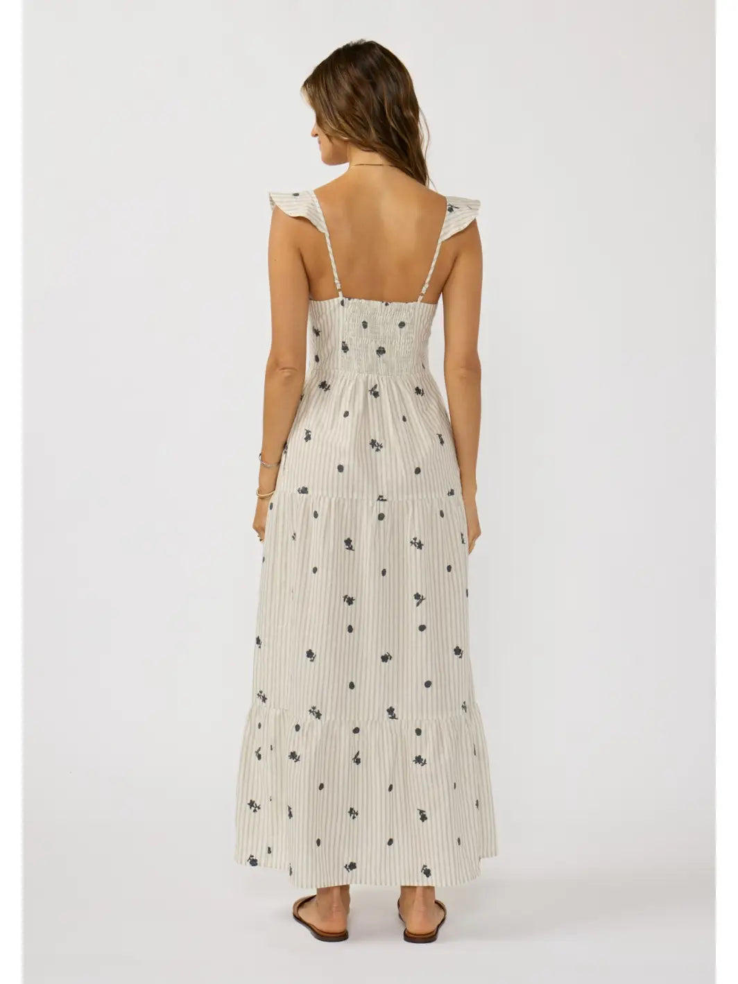 The Petal Thread Tiered Maxi Dress