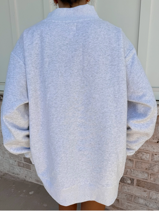 Peak-a-Boo Polka Dot USA Sweater