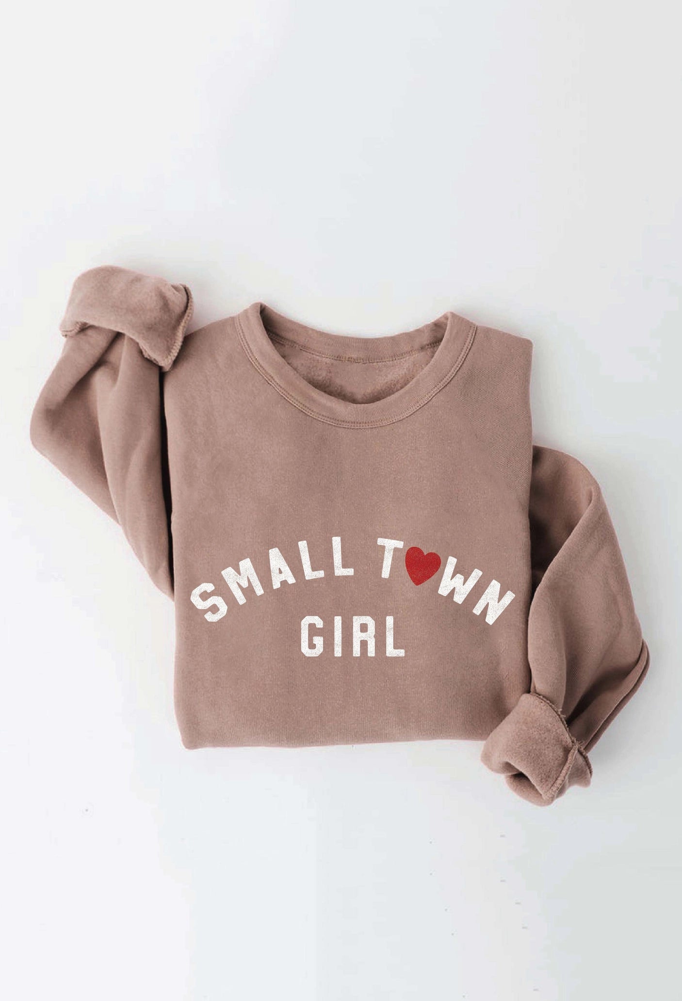Small Town Girl Crew Neck Sweatshirt