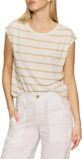 Sanctuary | Pleated Muscle Tee