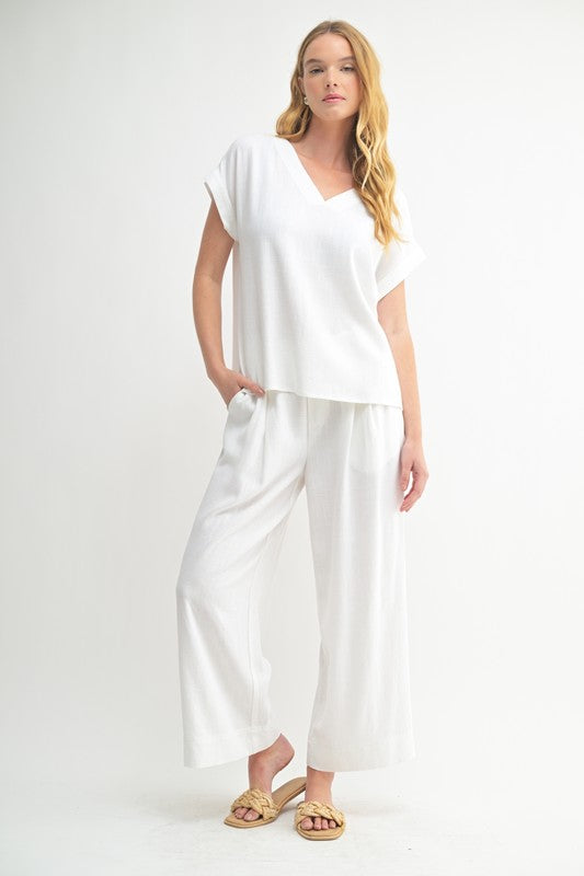 The Rowan Straight Leg Pant