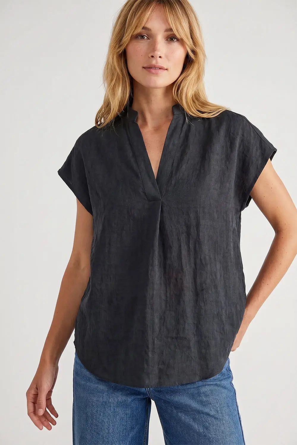 Camden Cap Sleeve Blouse