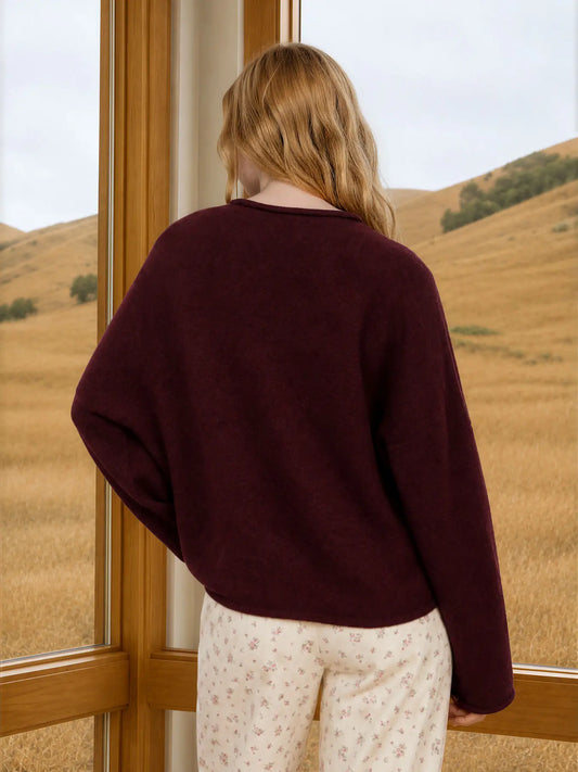 Bordeaux Cardigan