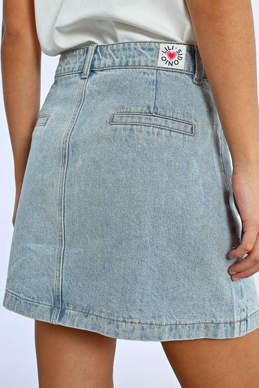 Molly Bracken | Nashville Nights Rhinestone Mini Skirt