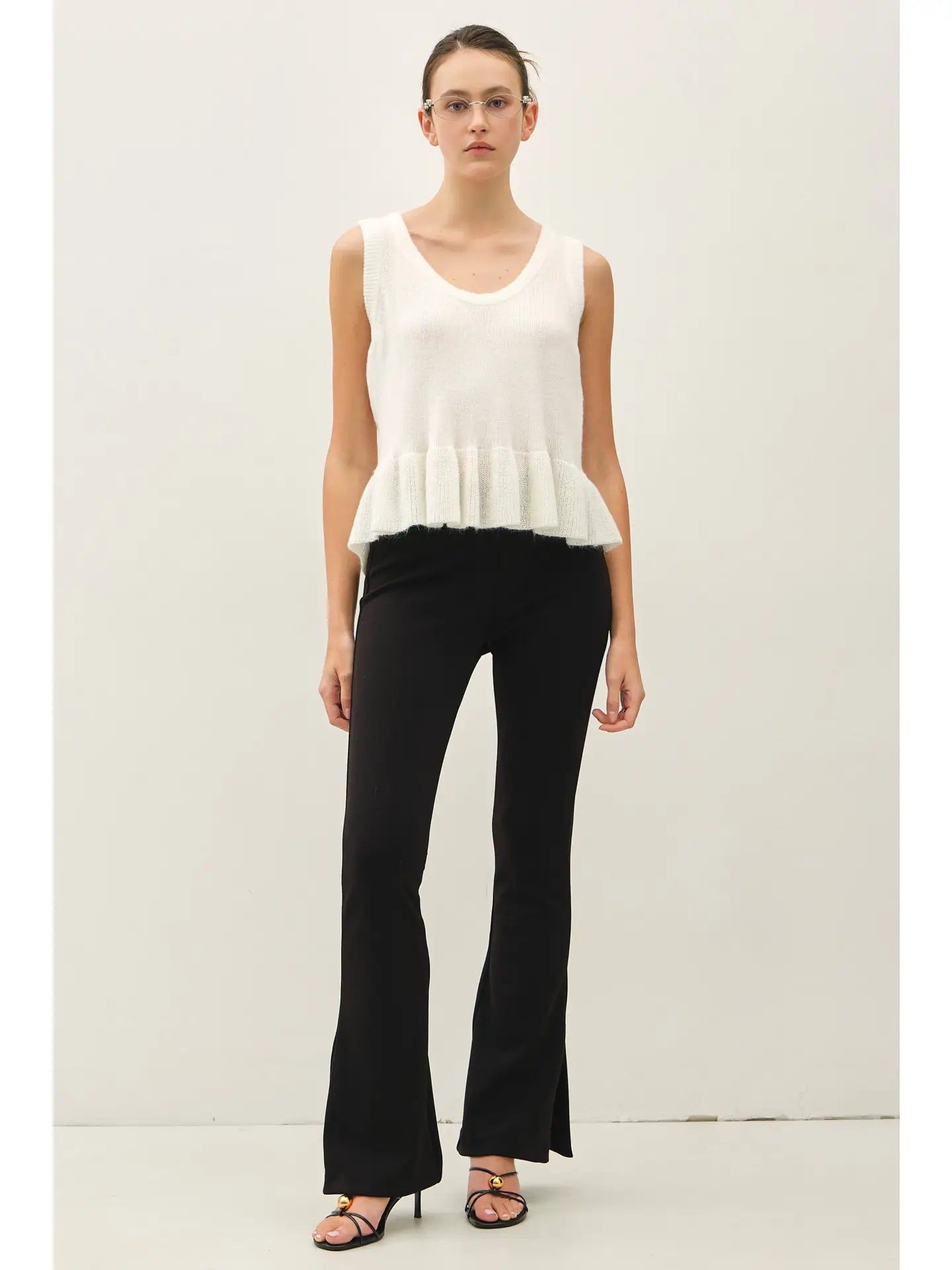 Feminine Touch Sweater Tank