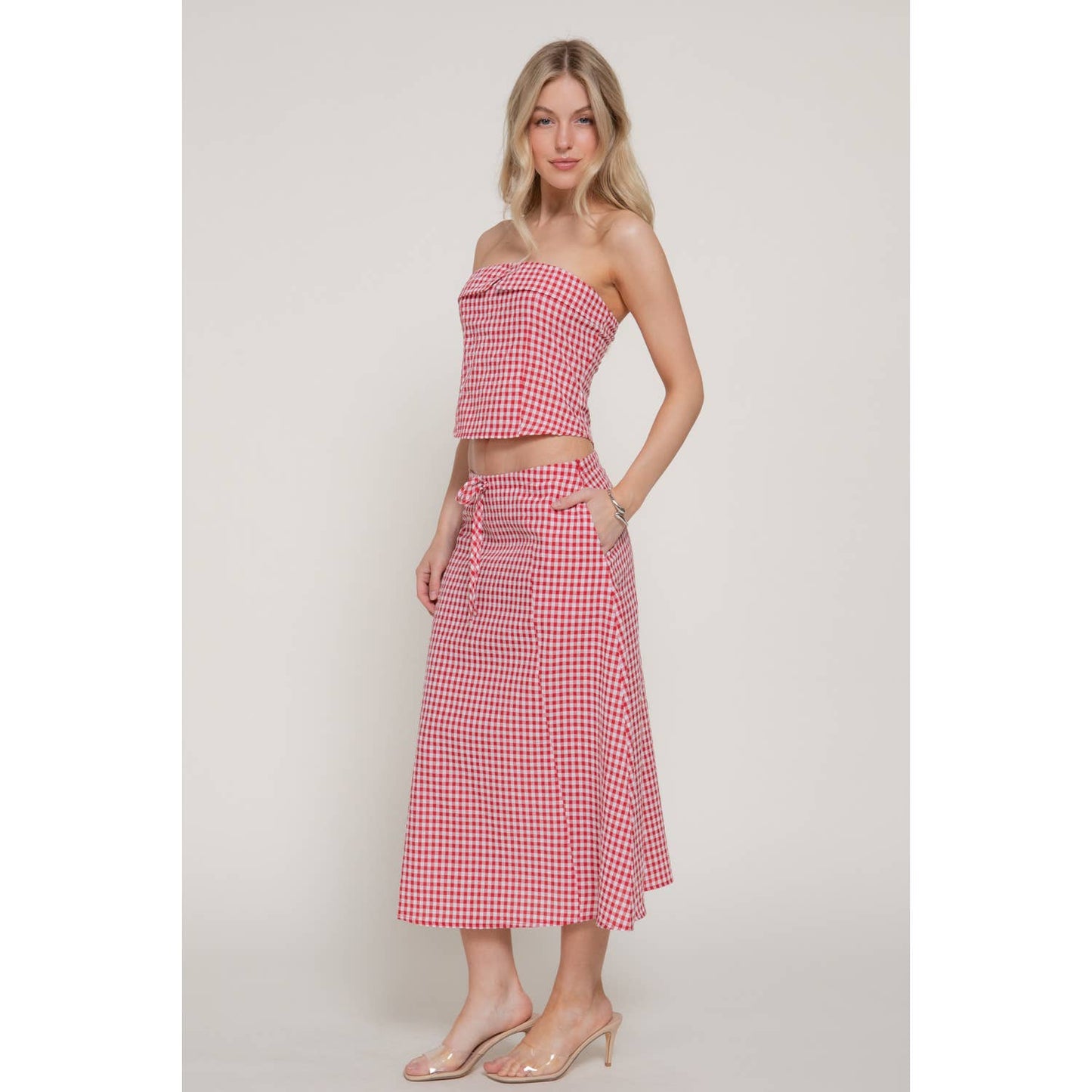 Sweet Summer Gingham Skirt