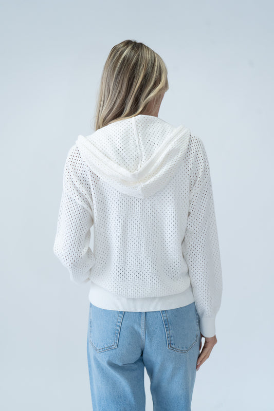 Six/Fifty | Callie Crochet Hoodie