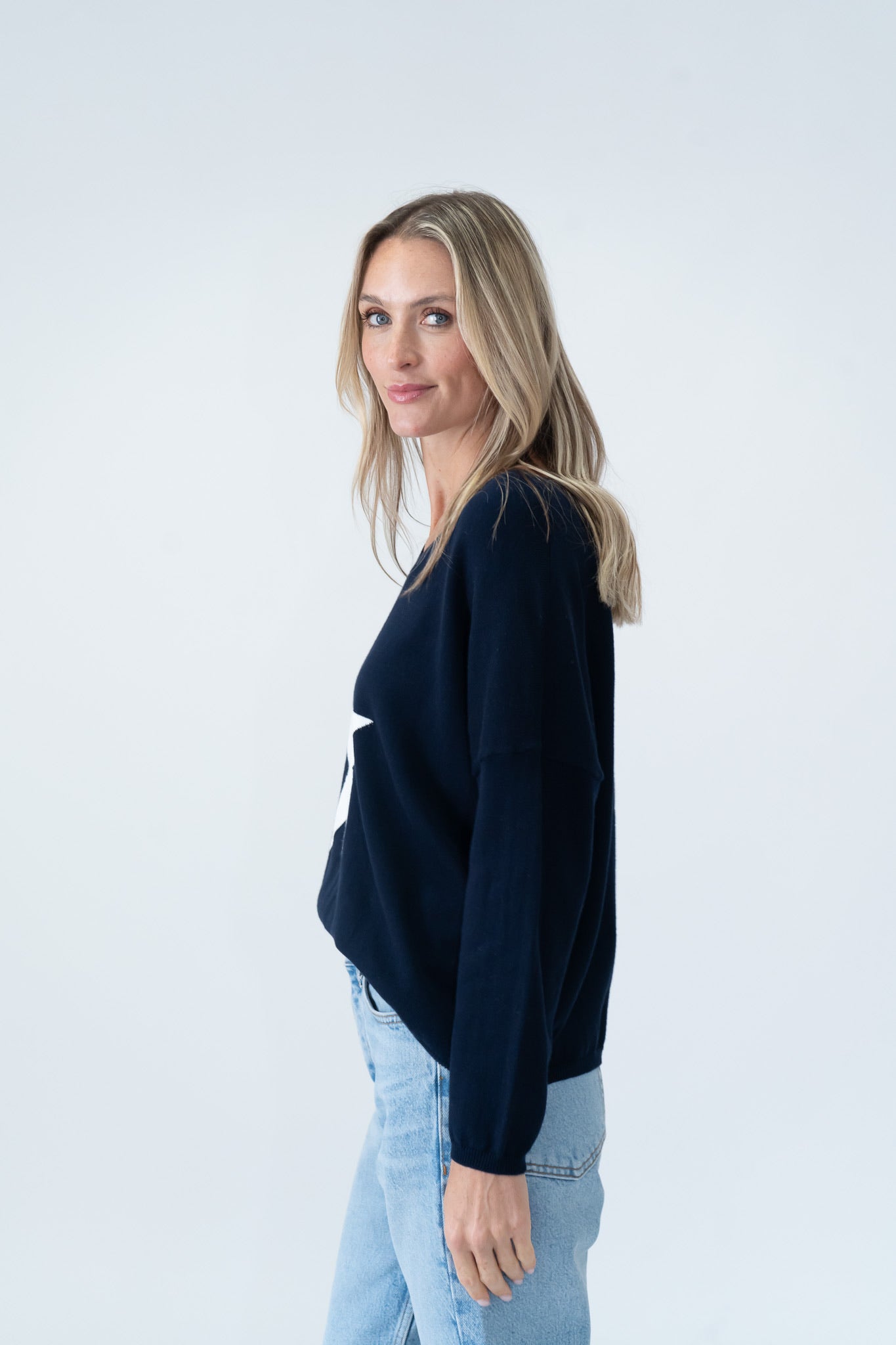 Six/Fifty | Sharon | L/W Star Sweater