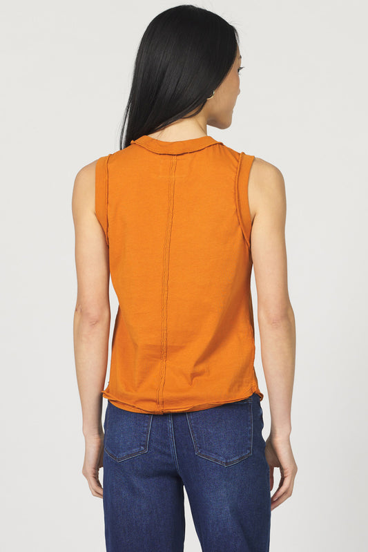 Dear John | Zo Jersey Tank w/ Back Seam Detail
