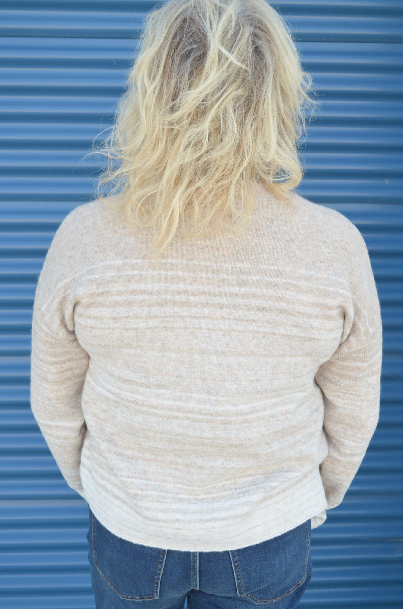 Sandswept Gradient Striped Sweater