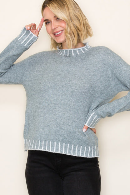 The Woven Story Sweater