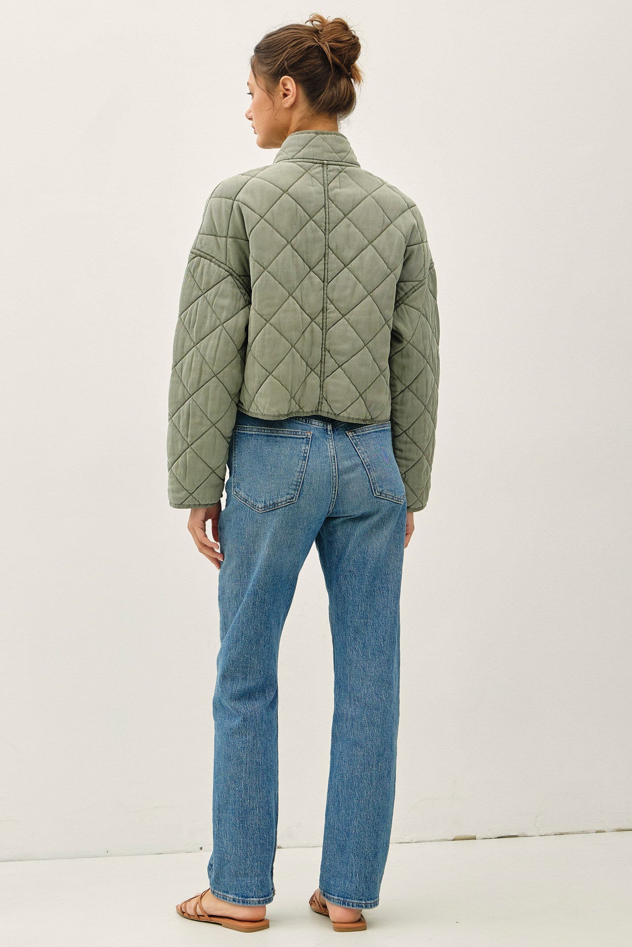 Cottage Trail Quilter Bomber Jacket