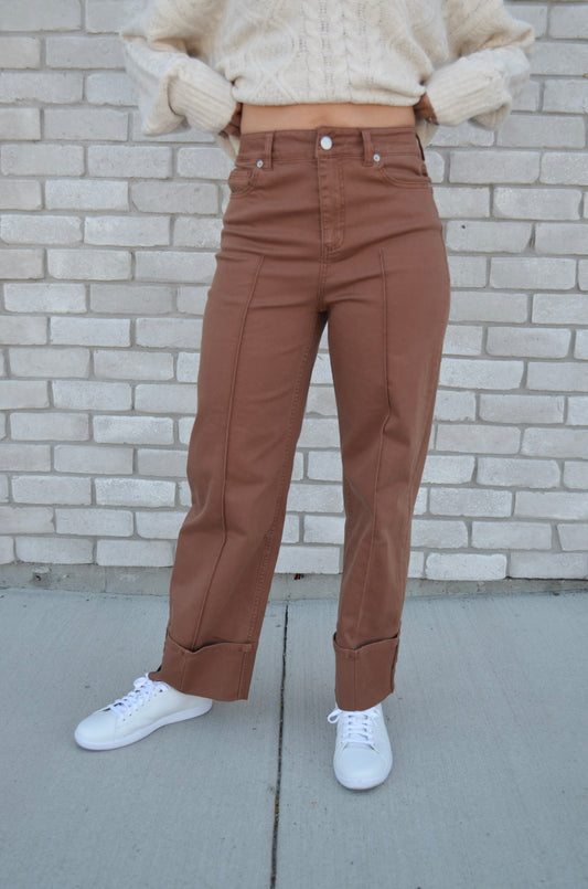 Dear John Holly High Rise Cuffed Wide leg