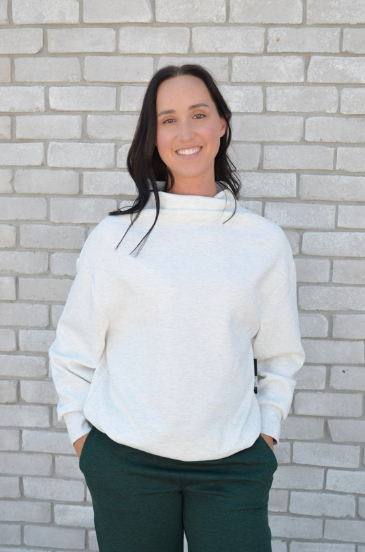 RD Style | Seana Soft Knit Funnel Neck Pullover