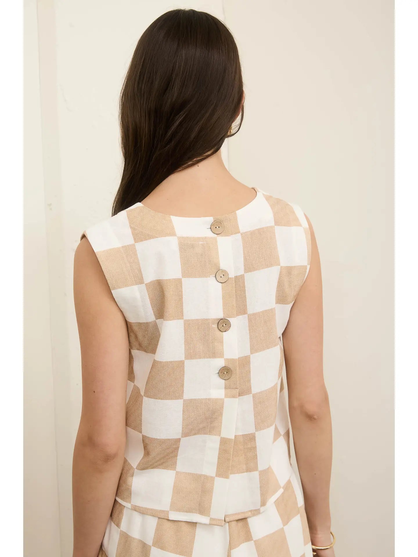 Picnic Perfect Checkered Tank