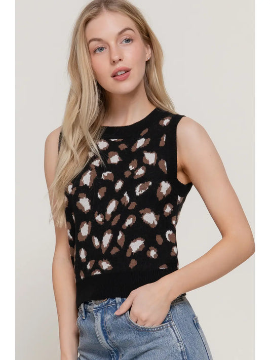 Wild at Heart Sweater Tank