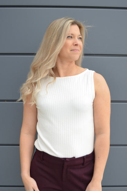 Liverpool Sleeveless Boat Neck Tank