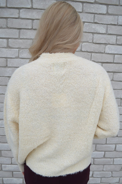 Molly Bracken Knitted Tie Collar Cardigan